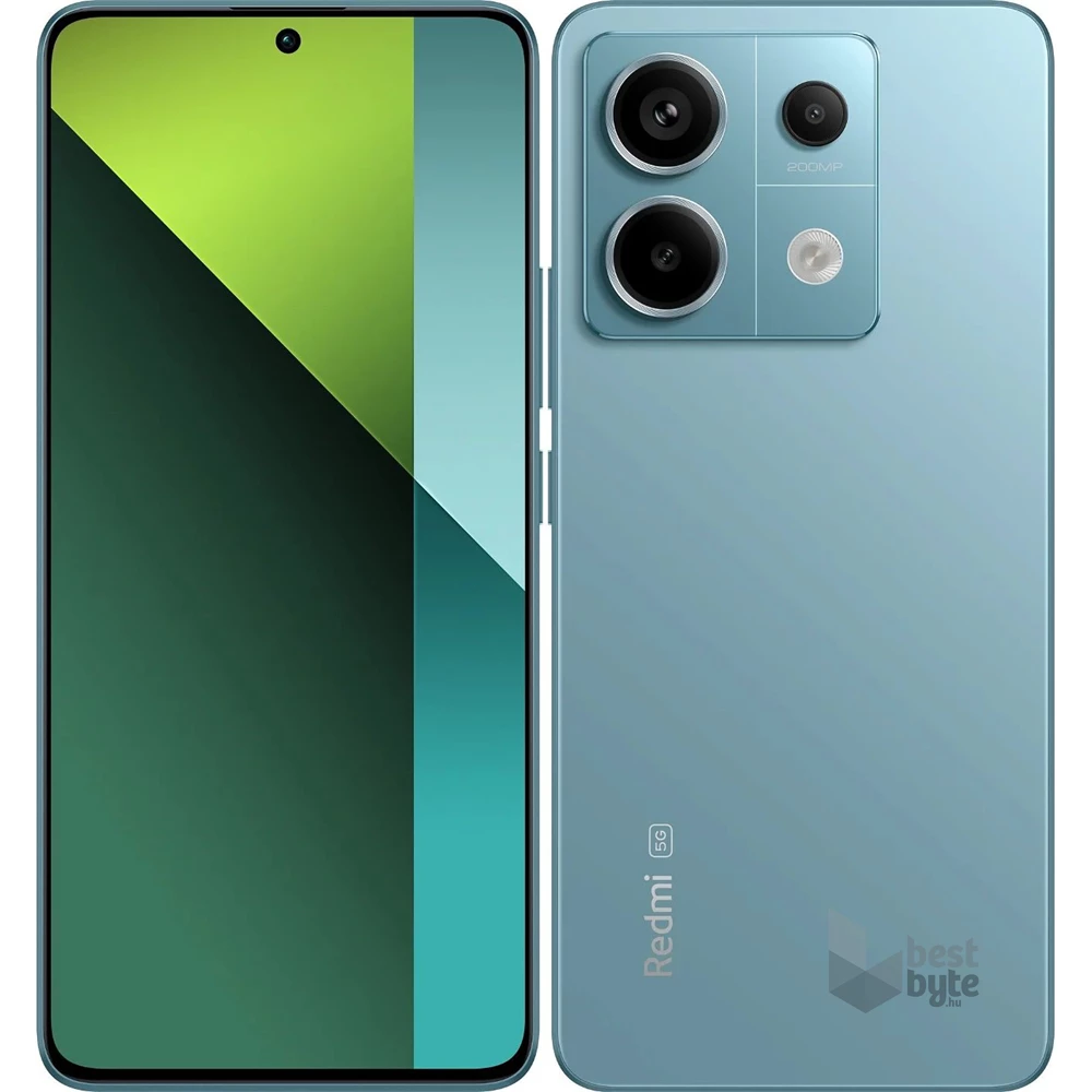 Xiaomi Redmi Note 13 Pro 5G 12/512GB DualSIM kártyafüggetlen okostelefon - zöldeskék (Android)