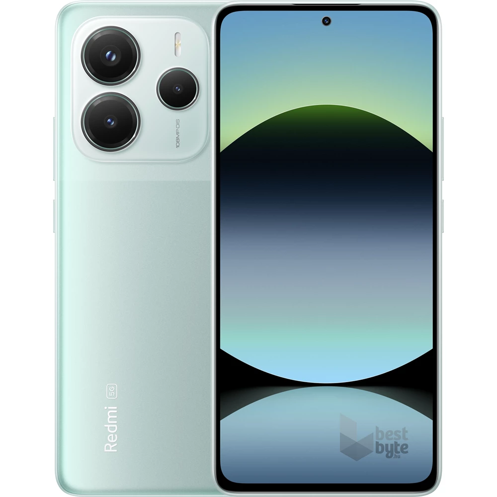Xiaomi Redmi Note 14 5G 8/256GB DualSIM kártyafüggetlen okostelefon - zöld (Android)