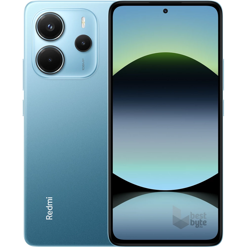 Xiaomi Redmi Note 14 8/256GB DualSIM kártyafüggetlen okostelefon - kék (Android)