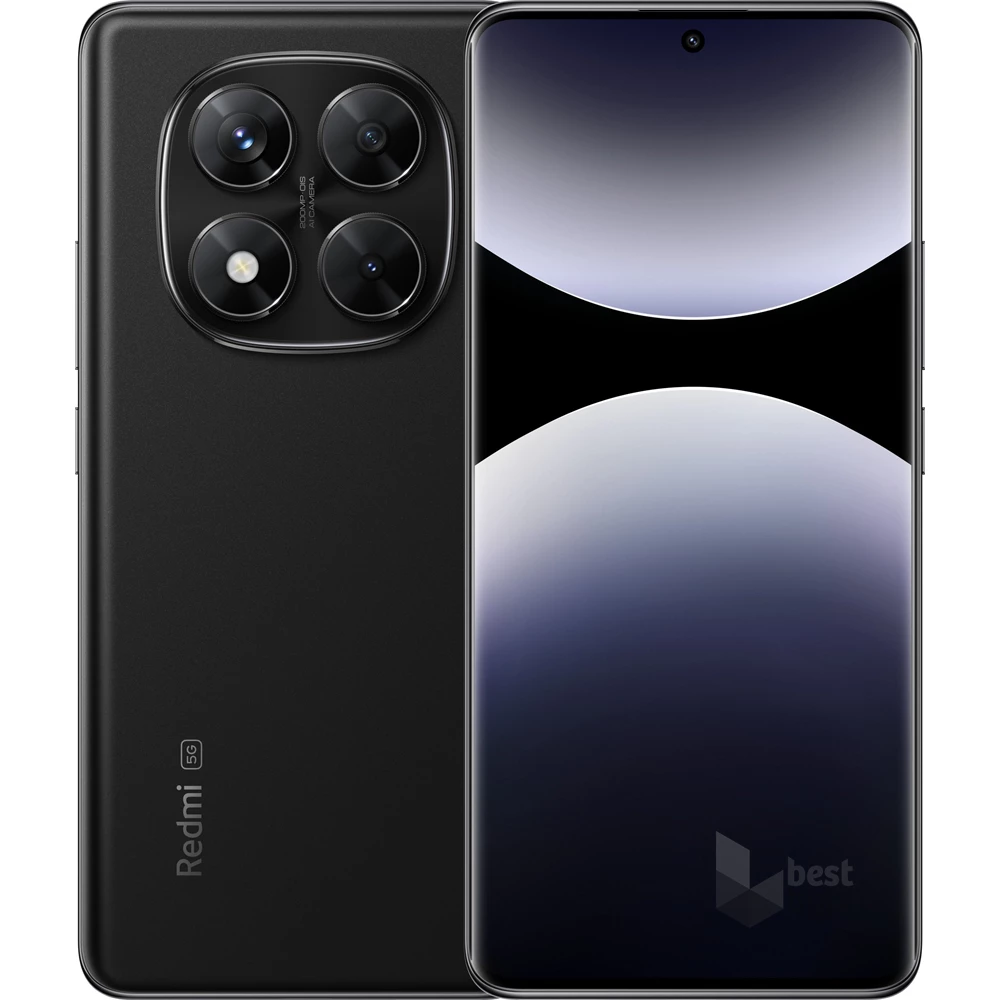 Xiaomi Redmi Note 14 Pro 5G 8/256GB DualSIM kártyafüggetlen okostelefon - fekete (Android)