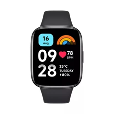 Xiaomi Redmi Watch 3 Active fekete okosóra