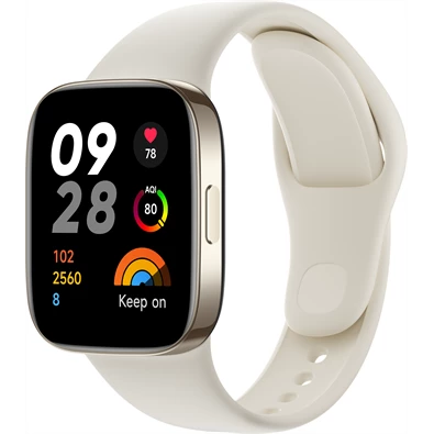 Xiaomi Redmi Watch 3 elefántcsont okosóra