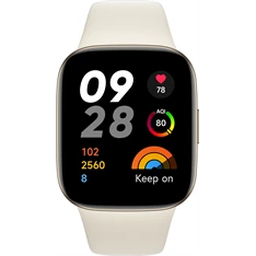 Xiaomi Redmi Watch 3 elefántcsont okosóra