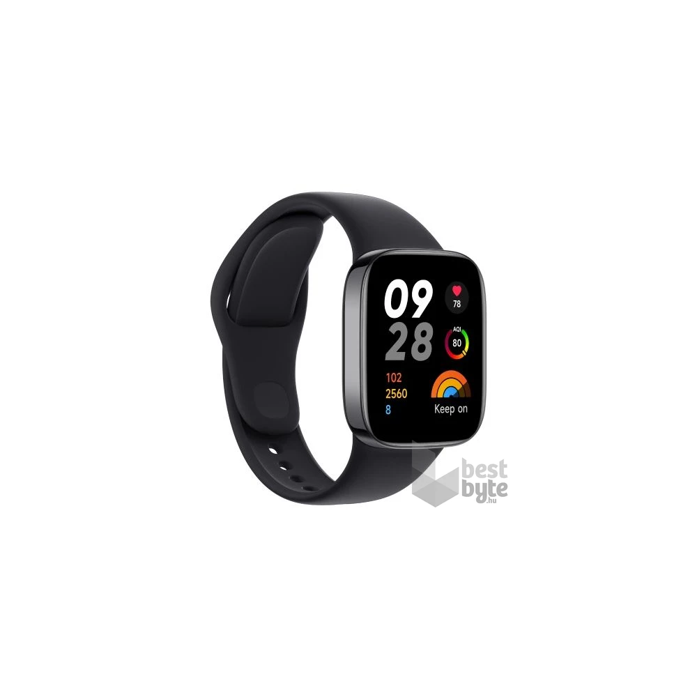 Xiaomi Redmi Watch 3 fekete okosóra