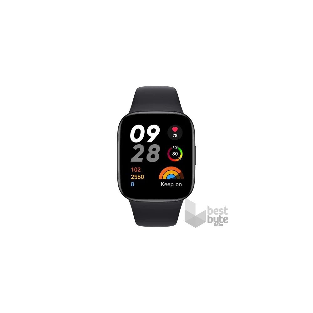 Xiaomi Redmi Watch 3 fekete okosóra