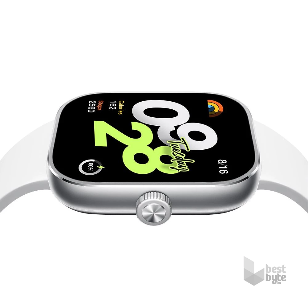 Xiaomi Redmi Watch 4 ezüst okosóra