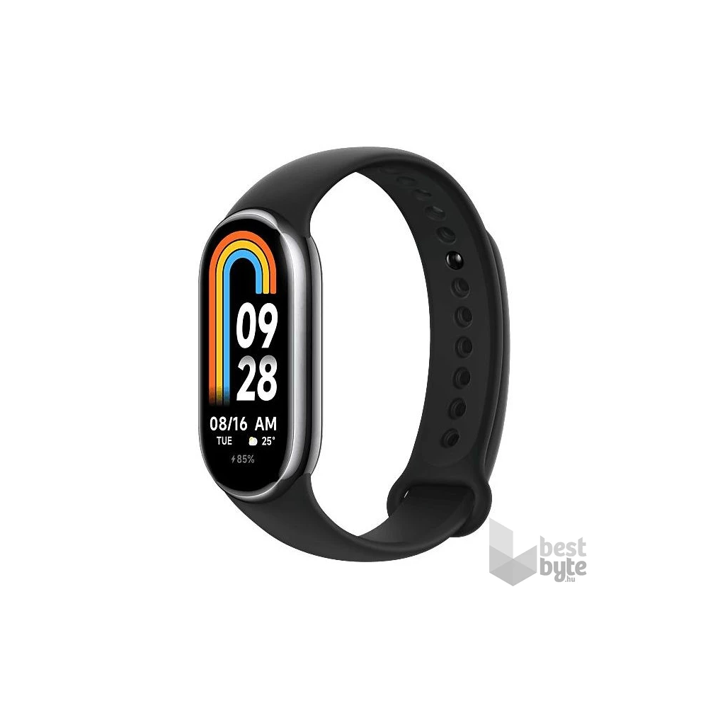 Xiaomi Smart Band 8 Graphite Black fekete aktivitásmérő