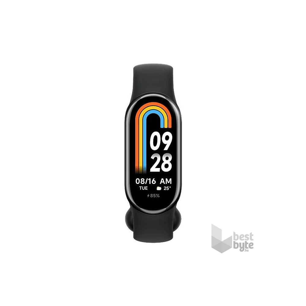 Xiaomi Smart Band 8 Graphite Black fekete aktivitásmérő