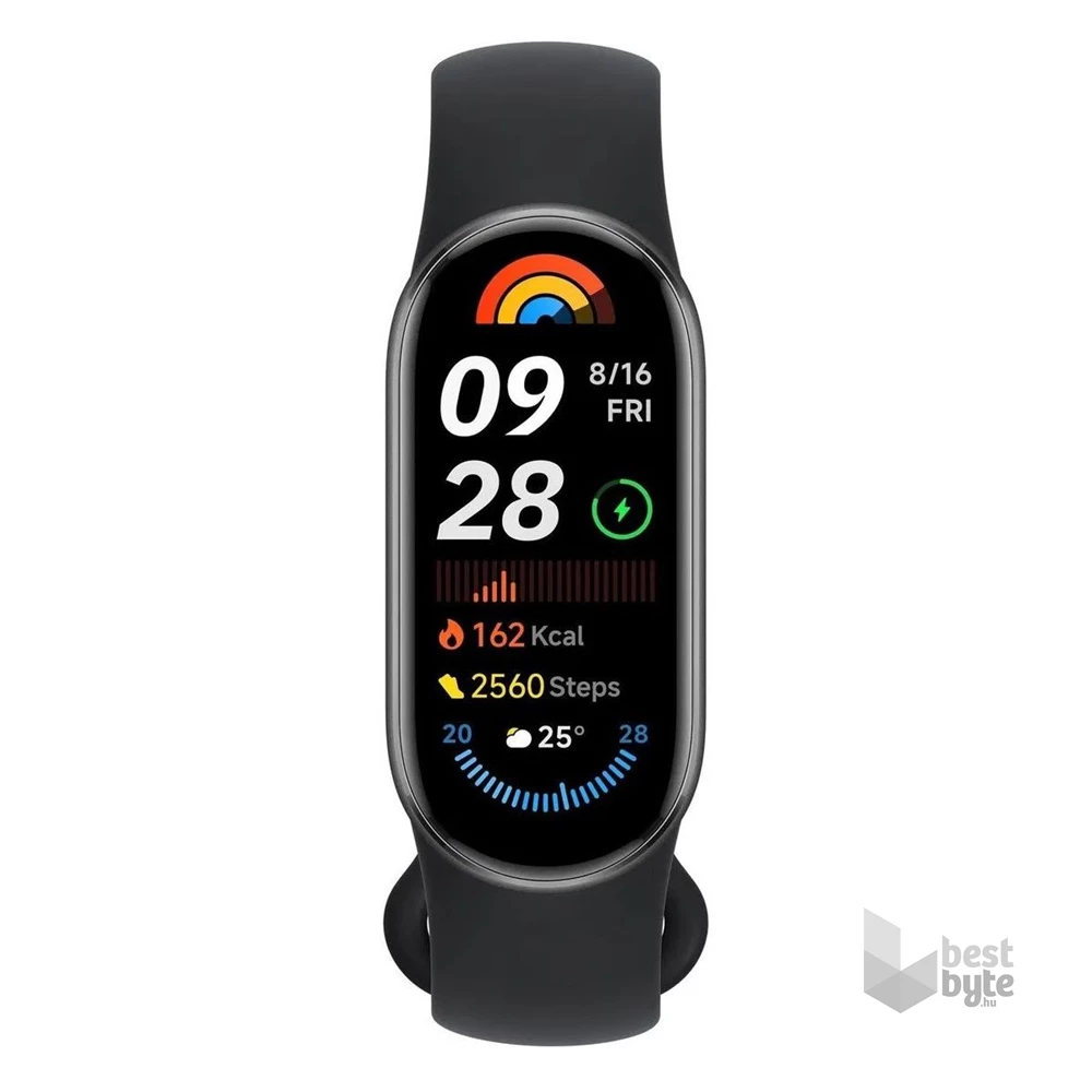 Xiaomi Smart Band 9 Midnight Black fekete aktivitásmérő