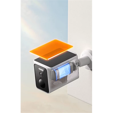 Xiaomi Solar Outdoor Camera BW400 Pro Set napelemes kültéri kamera
