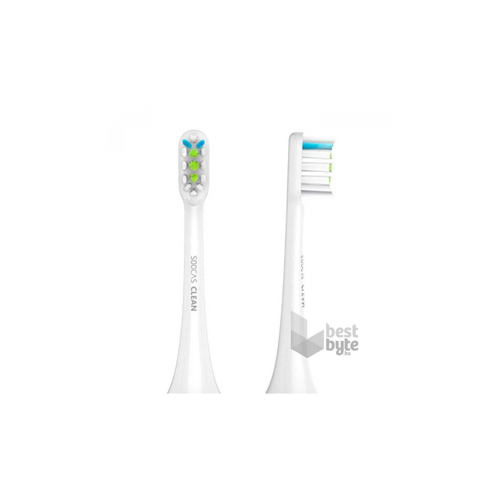 Xiaomi Soocas X3/X3U Soft fehér elektromos fogkefe pótfej 2db