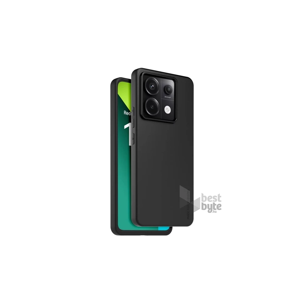 Xiaomi WICOQUENOTE13PRO5GN Xiaomi Poco X6 5G / Redmi Note 13 Pro 5G fekete szilikon hátlap