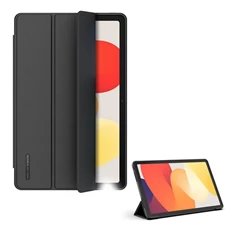 Xiaomi WIFOLIOREDMIPADSEN Xiaomi Redmi Pad SE fekete bőr hatású oldalra nyíló tok
