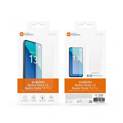 Xiaomi WIPENOTE13/PROTSP Xiaomi Redmi Note 13 Pro 4G / Redmi Note 13 4G 2.5D 9H üveg kijelzővédő