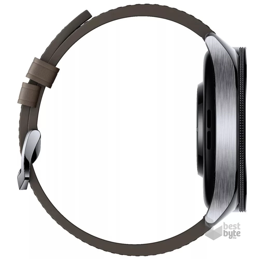 Xiaomi Watch 2 Pro 4G bőr szíjas ezüst okosóra