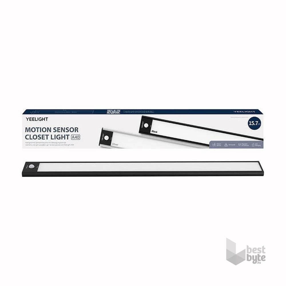 Xiaomi Yeelight YLCG004-B Closet sensor Light A40 40cm fekete szekrény világítás