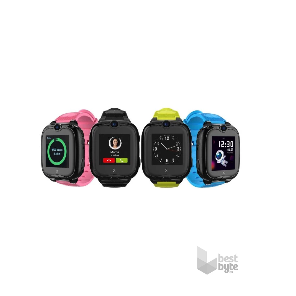 Xplora XGO2 fekete GPS-es gyerek okosóra