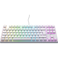 Xtrfy K4 RGB Tenkeyless WHITE Edition USB angol gaming Kailh Red billentyűzet fehér