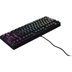 Xtrfy K4 TKL RGB USB angol gaming Kailh Red billentyűzet fekete