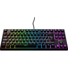 Xtrfy K4 TKL RGB USB angol gaming Kailh Red billentyűzet fekete