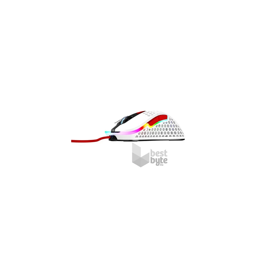 Xtrfy M4 RGB Tokyo optikai USB gaming egér fehér