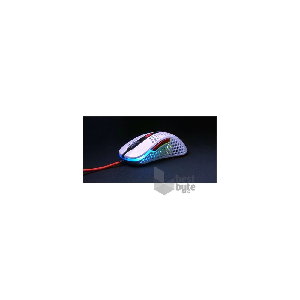 Xtrfy M4 RGB Tokyo optikai USB gaming egér fehér