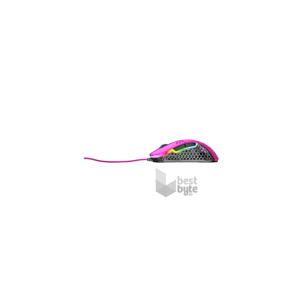 Xtrfy M4 RGB optikai USB gaming egér rózsaszín