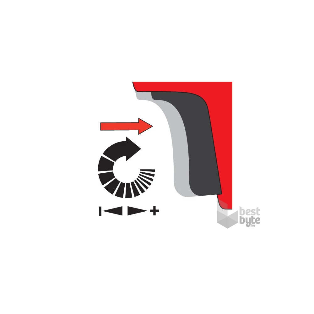 YATO Akkus ütvefúró-csavarozó 75 Nm szénkefe nélküli 18 V Li-Ion (2 x 3 Ah akku