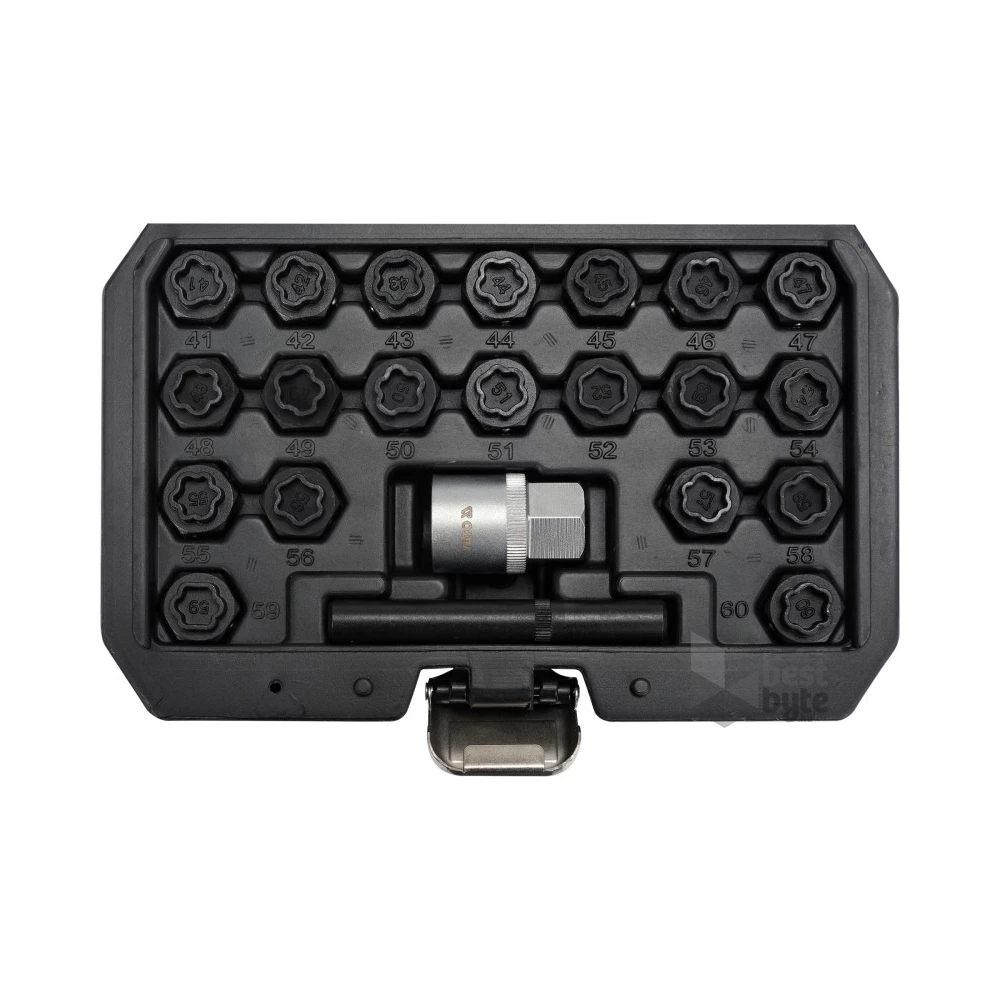 YATO BWM kerékőr csavar leszedő készlet 22 részes