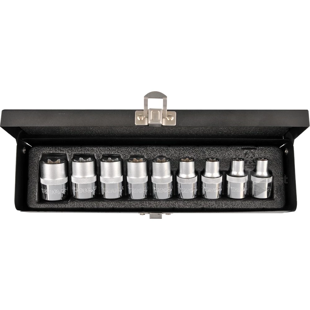 YATO Dugókulcs klt. 9r TORX 1/2 col E10-E24-ig