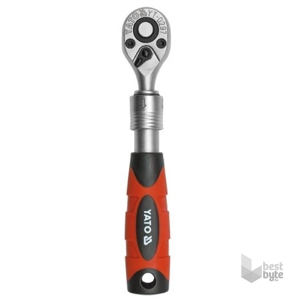 YATO Hajtószár racsnis 1/4 col 72T teleszkópos(150mm-200mm) CrV