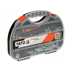 YATO Molly fogó üreges bővítőcsavarokhoz + 60 db csavar
