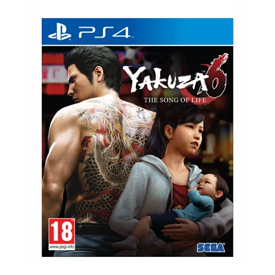 Yakuza 6: The Song Of Life - Essence Of Art Edition PS4 játékszoftver
