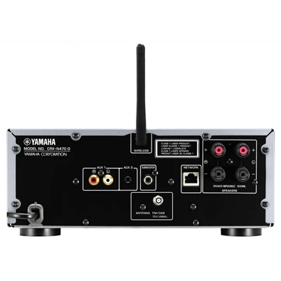 Yamaha MCR-N570D sztereó Bluetooth/hálózati/CD/USB/FM fekete hálózati erősítő és polcsugárzó szett