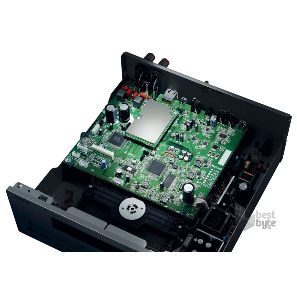 Yamaha MCR-N570D sztereó Bluetooth/hálózati/CD/USB/FM fekete hálózati erősítő és polcsugárzó szett