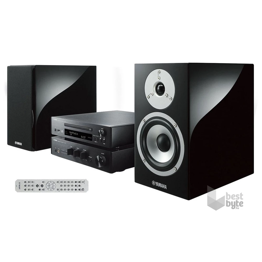 Yamaha MCR-N870D MusicCast fekete/fekete Bluetooth Mikro Hifi rendszer