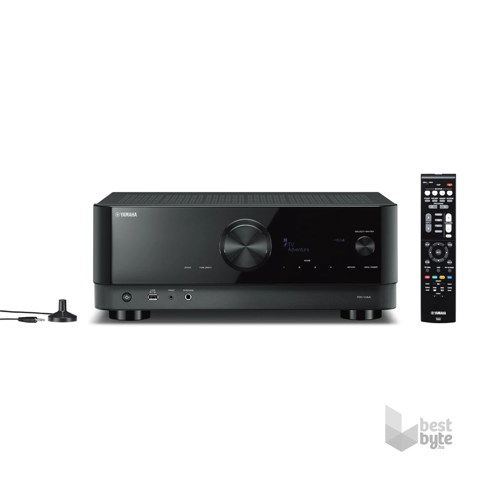 Yamaha RX-V4A BL fekete 5.1 házimozi erősítő