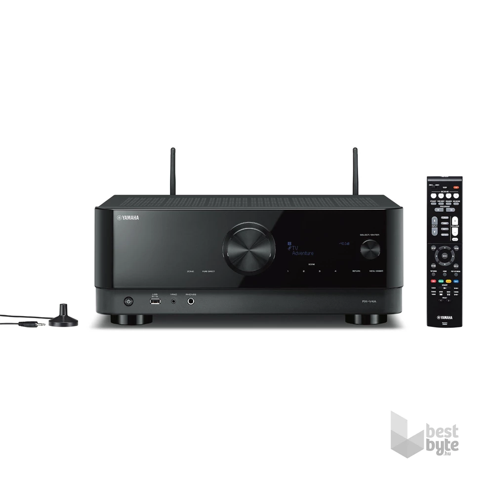 Yamaha RX-V4A BL fekete 5.1 házimozi erősítő