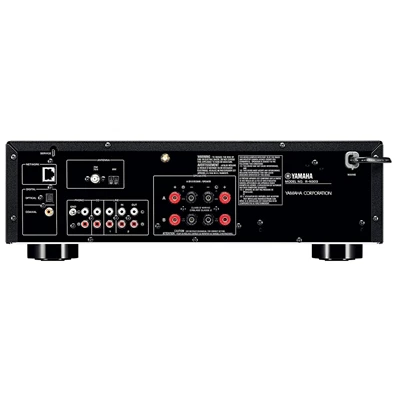 Yamaha R-N303 DBL fekete Bluetooth-os sztereó hálózati rádió erősítő