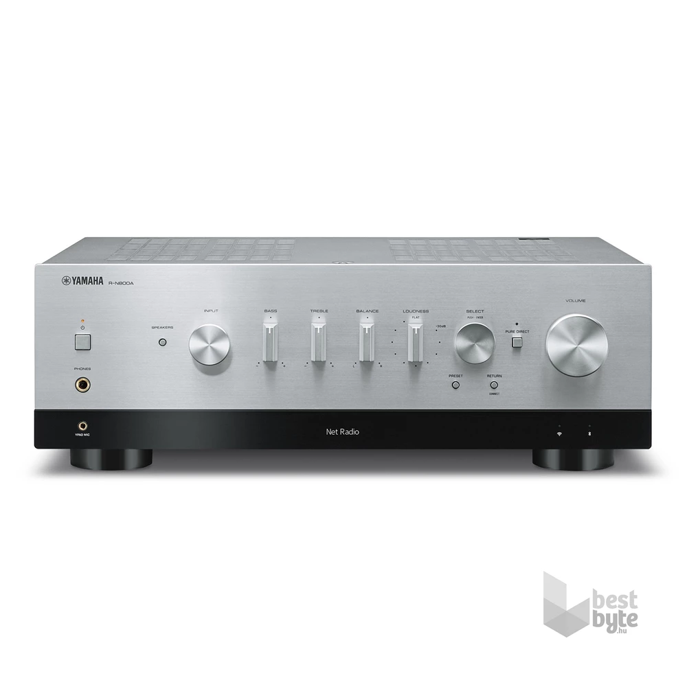 Yamaha R-N800A SI ezüst hálózati erősítő