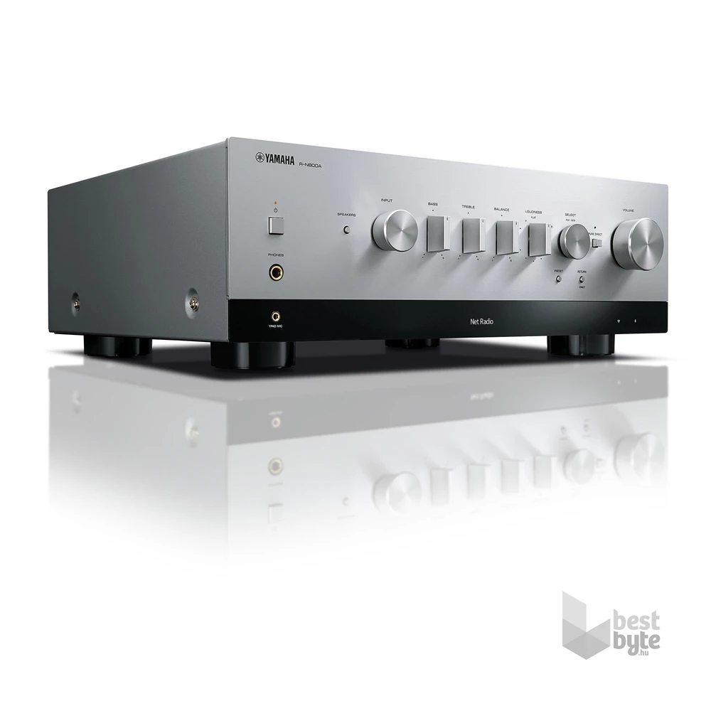 Yamaha R-N800A SI ezüst hálózati erősítő