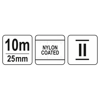 Yato mérőszalag 10m x 25mm