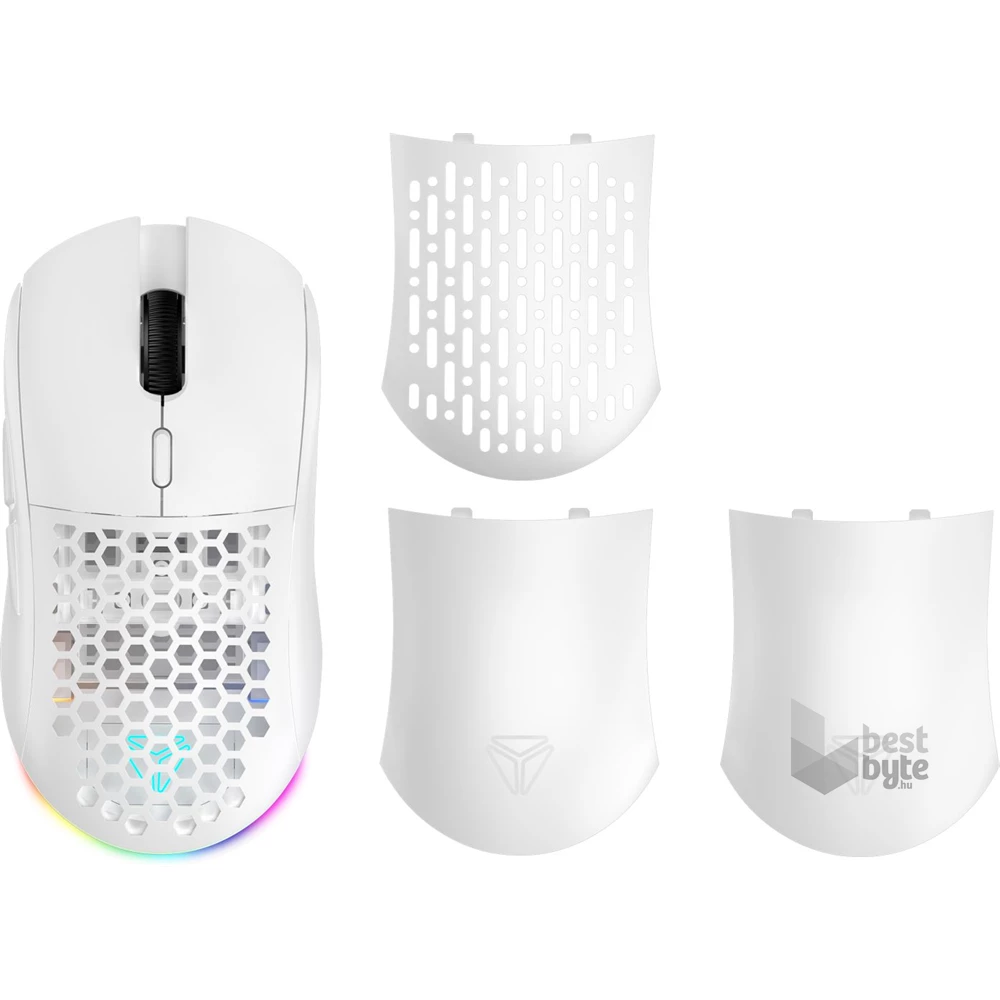 Yenkee 45018825 YMS 3001WE SWIPE fehér vezeték nélküli gamer egér