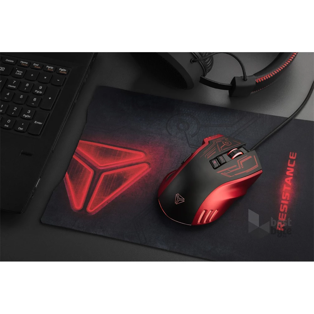 Yenkee YMS 3028RD RESISTANCE gamer egér