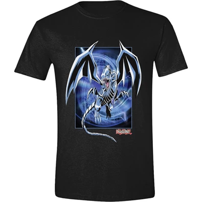 Yu Gi Oh! - Dragon mintás fekete póló, S méret