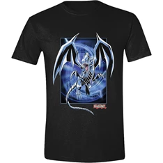 Yu Gi Oh! - Dragon mintás fekete póló, XL méret
