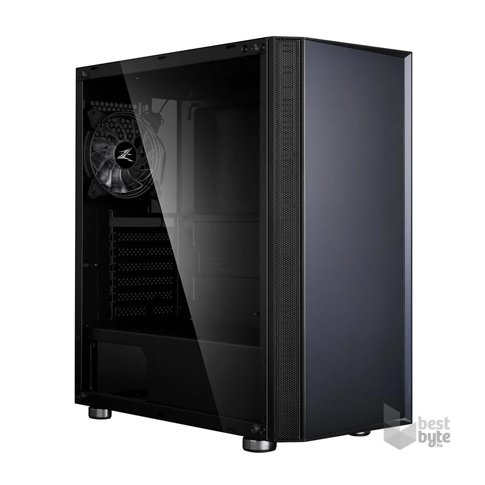 ZALMAN Ház Midi ATX R2 Tápegység nélkül, Fekete