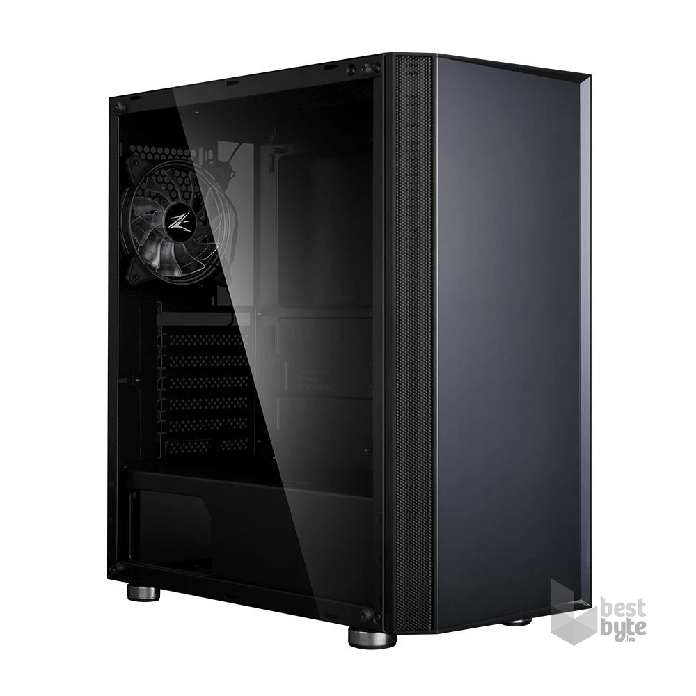 ZALMAN Ház Midi ATX R2 Tápegység nélkül, Fekete (Újracsomagolt)