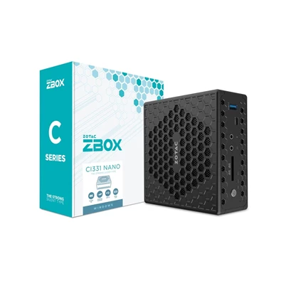 ZOTAC ZBOX CI331 (N5100/4GB DDR4/120GB M.2) nano Win10 Intel mini asztali PC
