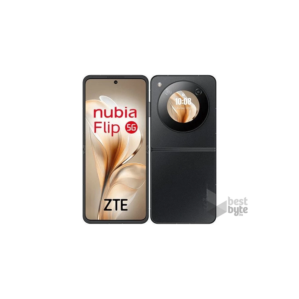 ZTE nubia Flip 8/256GB DualSIM kártyafüggetlen okostelefon - fekete (Android)